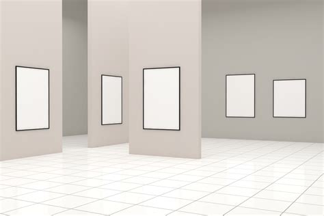 Art Gallery Frames Mockup Vol-09 Graphic by shahsoft · Creative Fabrica