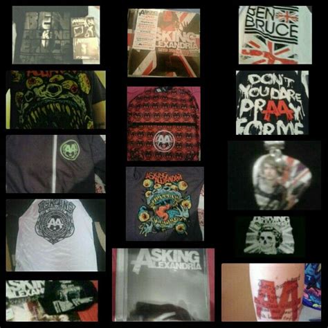 AA merch | Asking alexandria, Cards, Merch