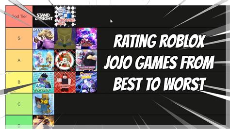 Ranking Roblox JoJo Games From BEST to WORST! – Trends