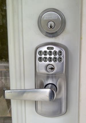 Rekey Schlage Electronic Deadbolt