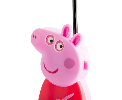 Peppa Pig 3D Peppa & George Walkie Talkie - Pink/Multi | Mumgo.com.au