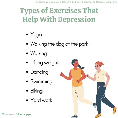 8 Exercises for Depression