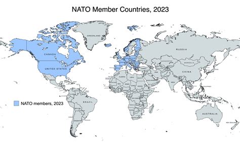 Map Of Nato Members 2024 - Henrie Steffane