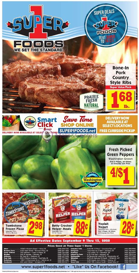 Super 1 Foods Weekly Ad - sales & flyers specials - MallsCenters