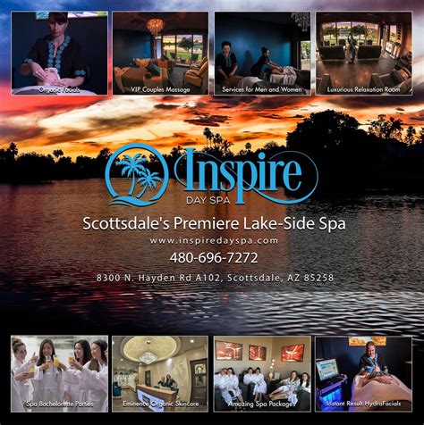 Full Menu - Inspire Day Spa Facials and Massage Scottsdale