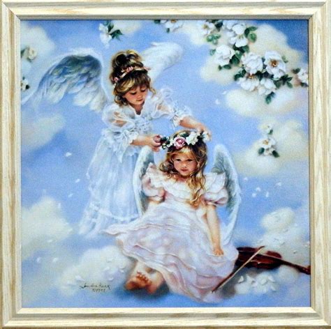 Sandra Kuck "Angels Touch" Framed | WildlifePrints.com