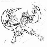 Dibujos De Zeraora Para Dibujar Pokemon Rayquaza Coloring sketch template