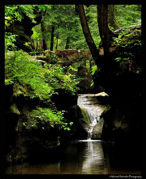 Old Man's Cave - Waterfall below Devils Bathtub | Hocking Hi… | Flickr