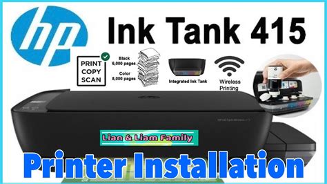 HP INKTANK 415 TUTORIAL & UNBOXING | How To Install HP Ink Tank Wireless 415 All in One Printer ...