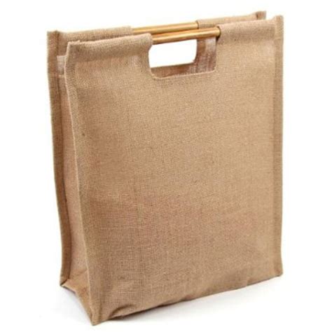 H Paul Garland: Shopping Bag With Wooden Handles