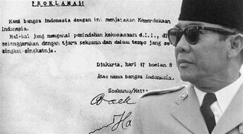 Isi Teks PROKLAMASI Kemerdekaan Republik Indonesia - DiknasPedia