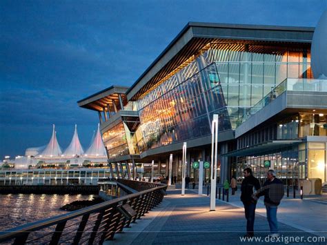 seattle convention center..tilted glass facade | Convention centre ...