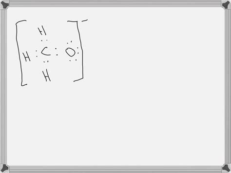 Below is the Lewis structure of the methoxide (CH3O^-)ion. Count the number of bonding pairs and ...