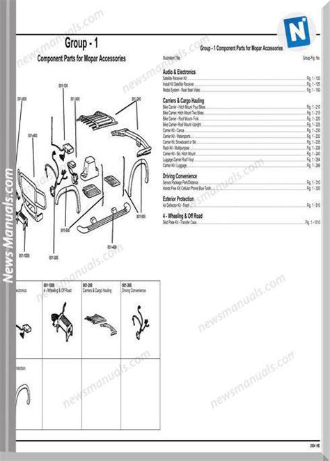 Dodge Durango 2004 Hb Parts Catalogue