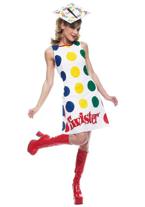 Twister Game Costume - Womens Funny Halloween Costumes