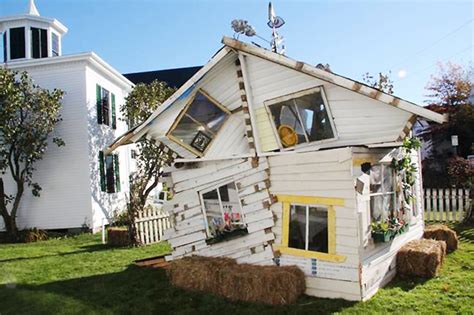 Awesome Replica of Dorothy's Iconic Twister-Swept House from 'The ...