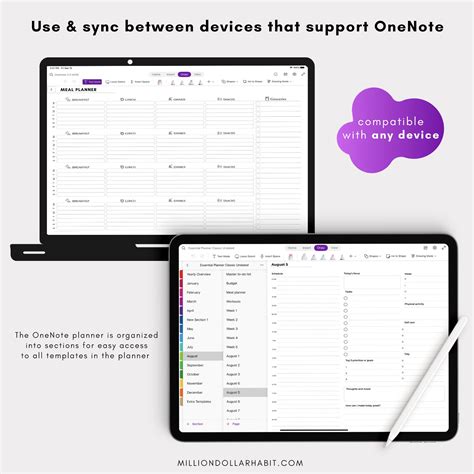 2023 Onenote Digital Planner 2023 Onenote Planner Android - Etsy