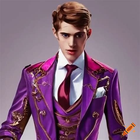 Elegant prince suit on Craiyon