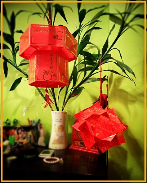 DIY Chinese lanterns made with red (lai see) packets! | งานฝีมือจากกระดาษ