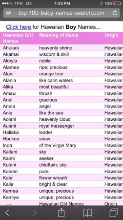 Moms Hub: Hawaiian Baby Boy Names