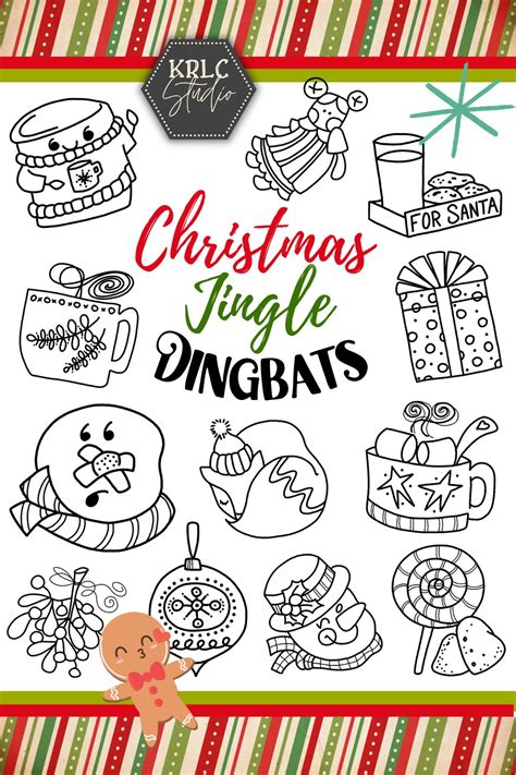 Christmas Jingle - Dingbat Font