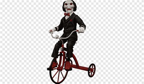 Jigsaw Billy the Puppet Action & Toy Figures Horror, see-saw, bicycle ...