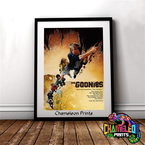 The Goonies Poster buy 2 Get 1 Free Use Discount Code BUY2GET1FREE - Etsy