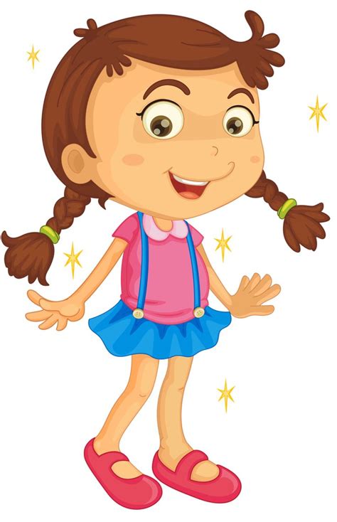 Girl kid clipart » Clipart Station