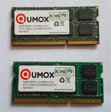 Laptop Memory RAM 16GB 2 x 8GB 1333MHz DDR3 PC3 10600 | in Bulwell ...