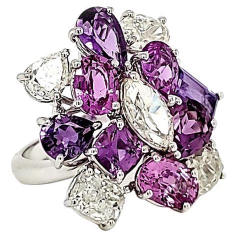 Fancy Pink Purple Diamond Ring For Sale at 1stDibs | pink and purple rings, purple diamond rings ...