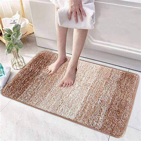 NK 2PCS 18''x27'' Indoor Doormat Front Door Mat Non Slip Rubber Backing Super Absorbent Mud and ...