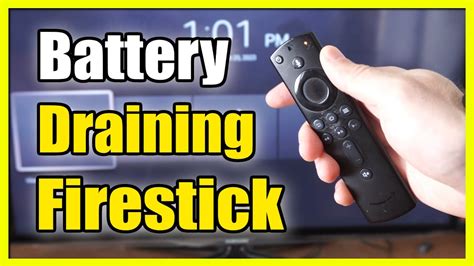 How to Fix Remote Batteries Draining Firestick 4k Overnight (Low ...