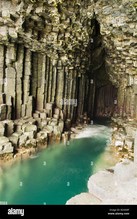 Inside of the Fingal's Cave Stock Photo - Alamy