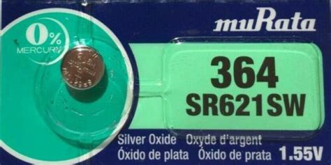 1 New SONY (muRata) SR621SW Silver Oxide 1.55v Watch Batteries MADE in JAPAN | eBay