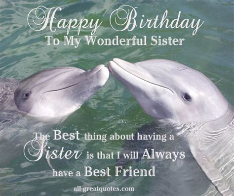 Sister | Happy birthday sister, Birthday wishes greetings, Birthday ...