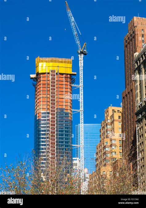 Construction at World Trade Center Site Stock Photo - Alamy