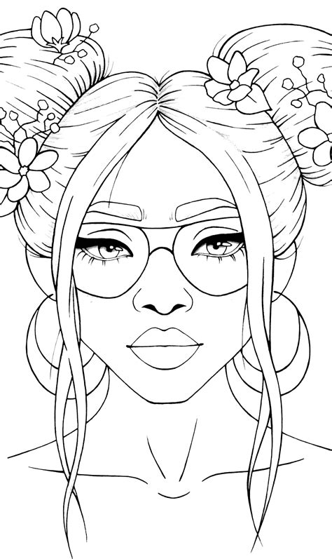 Human Coloring Pages