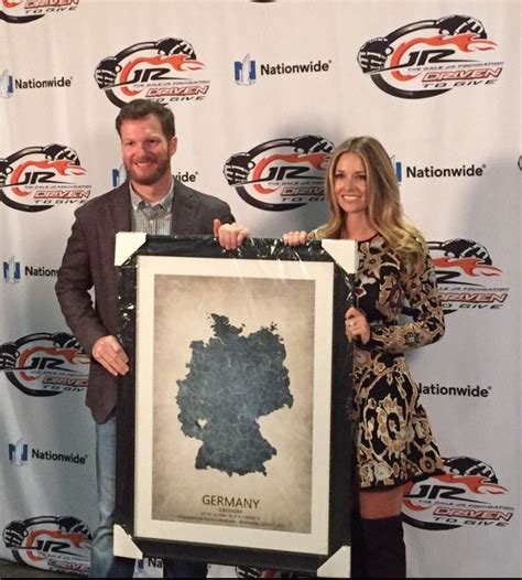 Amy Reimann and Dale Earnhardt Jr. in Germany. Nascar Banquet, Amy ...