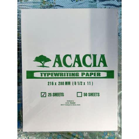 Bond Paper Typewriting Paper S-20/70gsm Short | Shopee Philippines