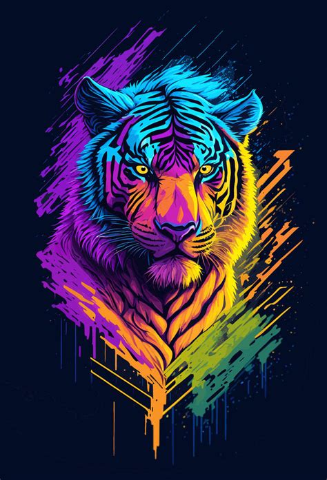 Tiger Head 4 Poster by ganjaman71 on DeviantArt