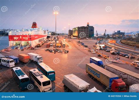 Boarding a Ferry in Piraeus, Athens. Editorial Stock Image - Image of port, cityscape: 44219204