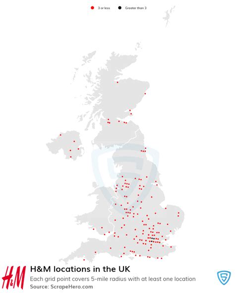 Number of H&M locations in the UK in 2024 | ScrapeHero