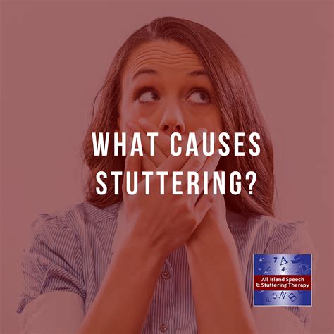 What causes stuttering?