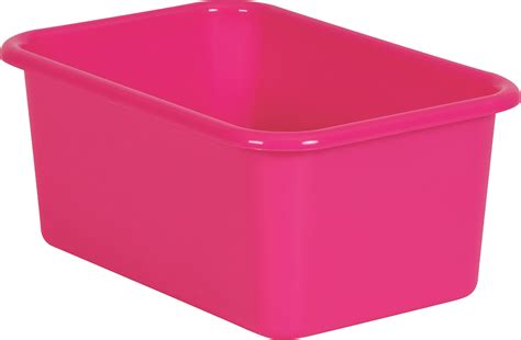 Pink Small Plastic Storage Bin