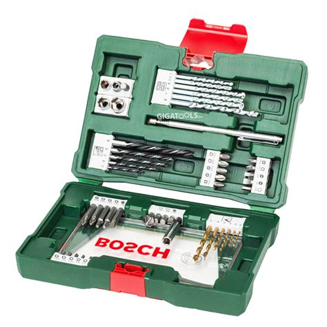 Bosch Premium V-Line 48pcs Mixed Drill bits and Accessory kit Set 2607 ...