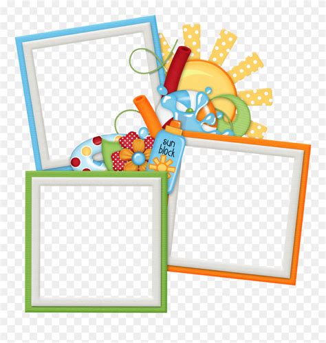 Download Cute Scrapbook Borders Clipart (#5783116) - PinClipart