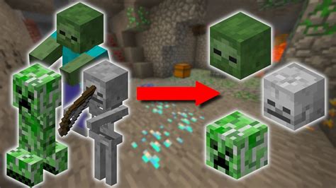 How To Get And Use Mob Heads In Minecraft 1.20