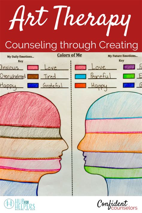 “Art therapy activities arebgreat to integrate into group counseling and individual counseling ...