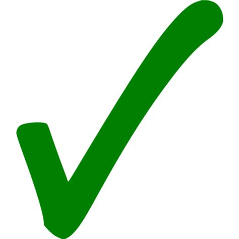 12 Check Mark Icon PNG Flat Images - Check Mark Icon, Check Mark Icon Flat and Green Check Mark ...