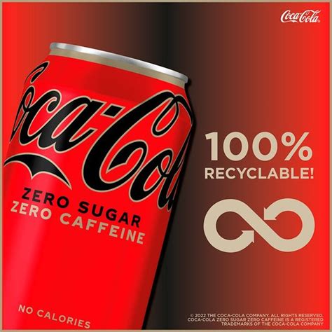 Coca-Cola Zero Caffeine Free | Ocado